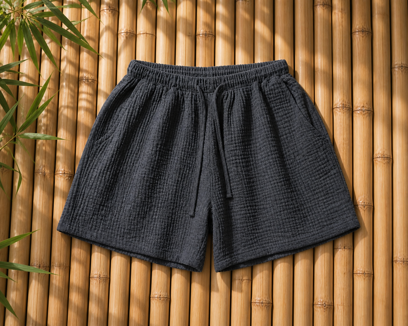 100% Bamboo Shorts - Charcoal
